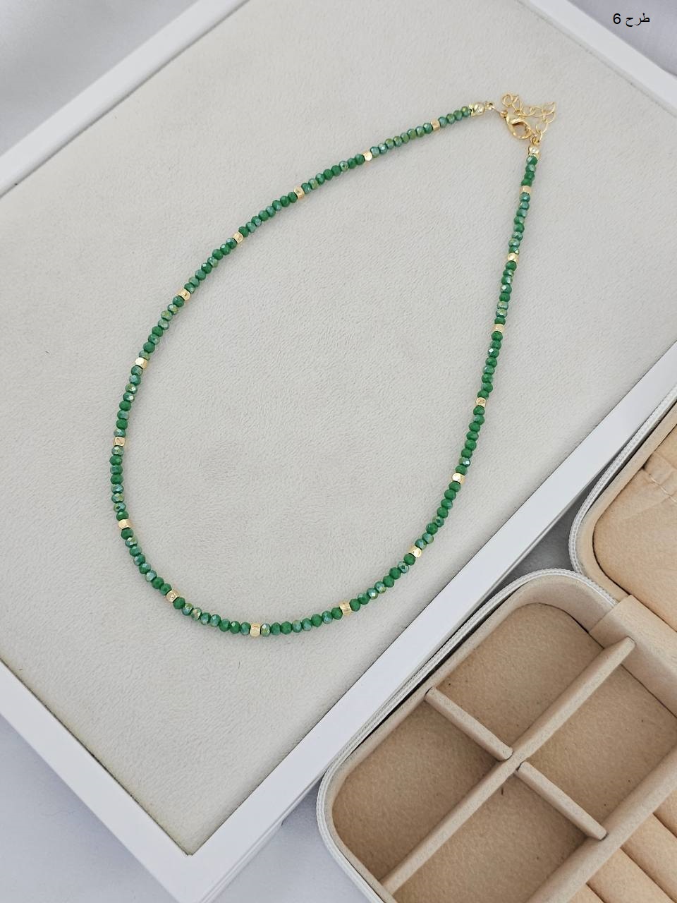 گردنبند فیمو تک رج